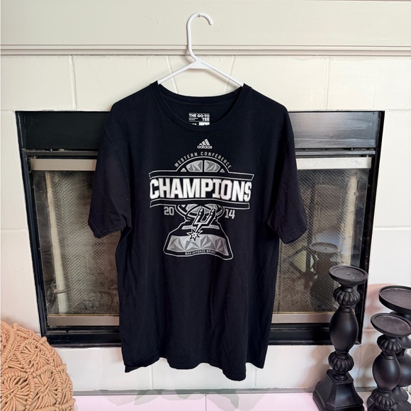 San Antonio Spurs 2014 Championship Adidas Tee - Picture 1 of 3